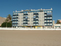 right n the beach