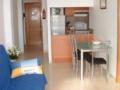 American kitchen and dining area