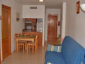 dining area and kitchen